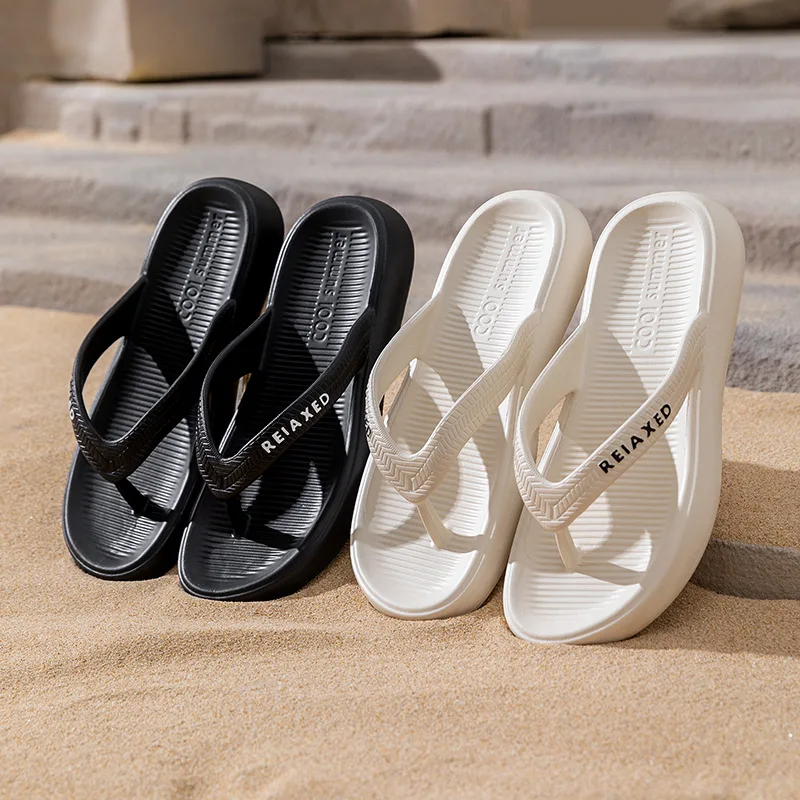 2026 Summer Men's Flip-flops Indoor Outdoor Comfortable Beach Sandals Women Casual open toe Shoes House Flip Flops Home Shoes