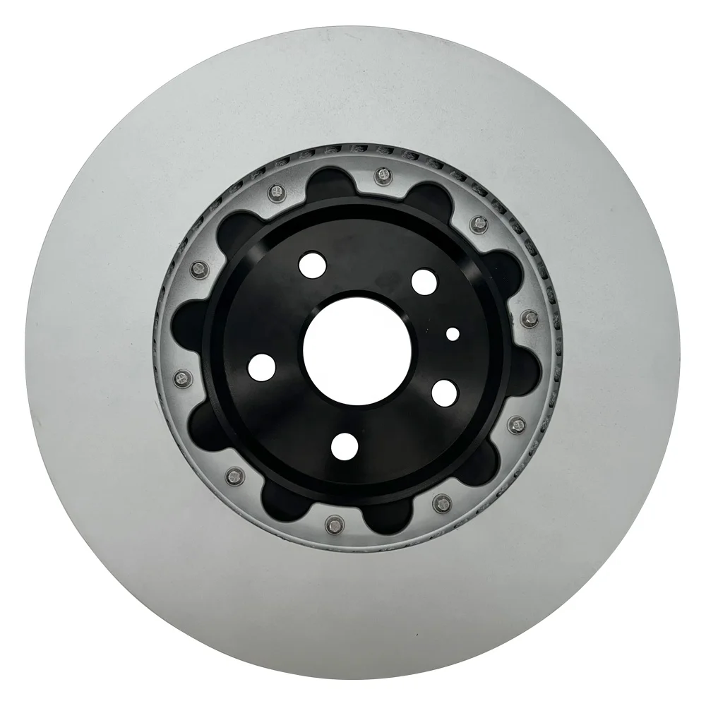 Hsingyik Full Float 2 Piece Rotor Right and Left Rear Brake Disc for Cadillac CTS Chevrolet Camaro OE 20795300 370x34MM