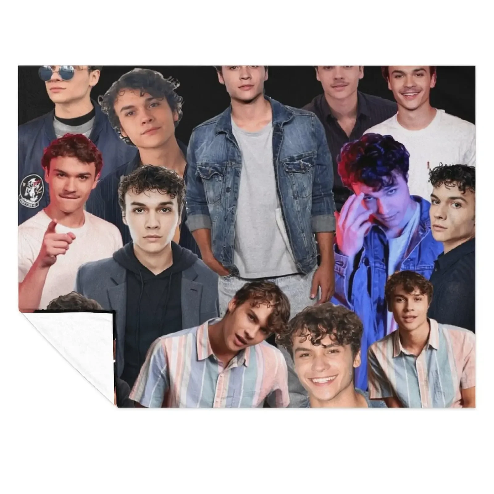 

HIGH QUALITY benjamin wadsworth photo collage Throw Blanket Bed linens Vintage Sofas Luxury Brand Blankets