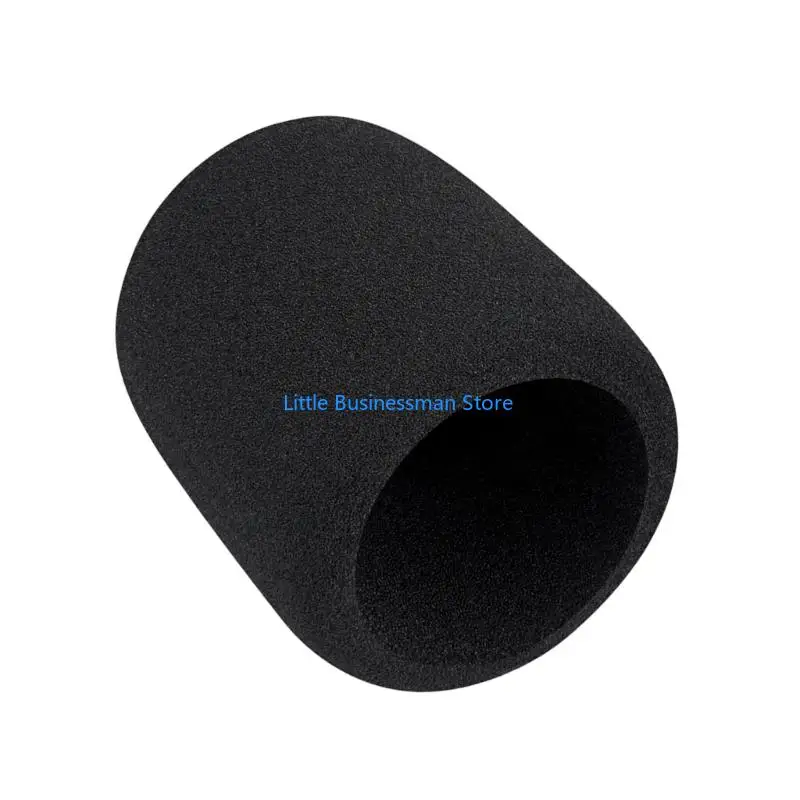 Podcast-Mikrofon-Windschutz für ATR2500X-USB, schwarze Mikrofon-Schaumstoffabdeckung mit Slip-On-Passform, weichere – Detail 7