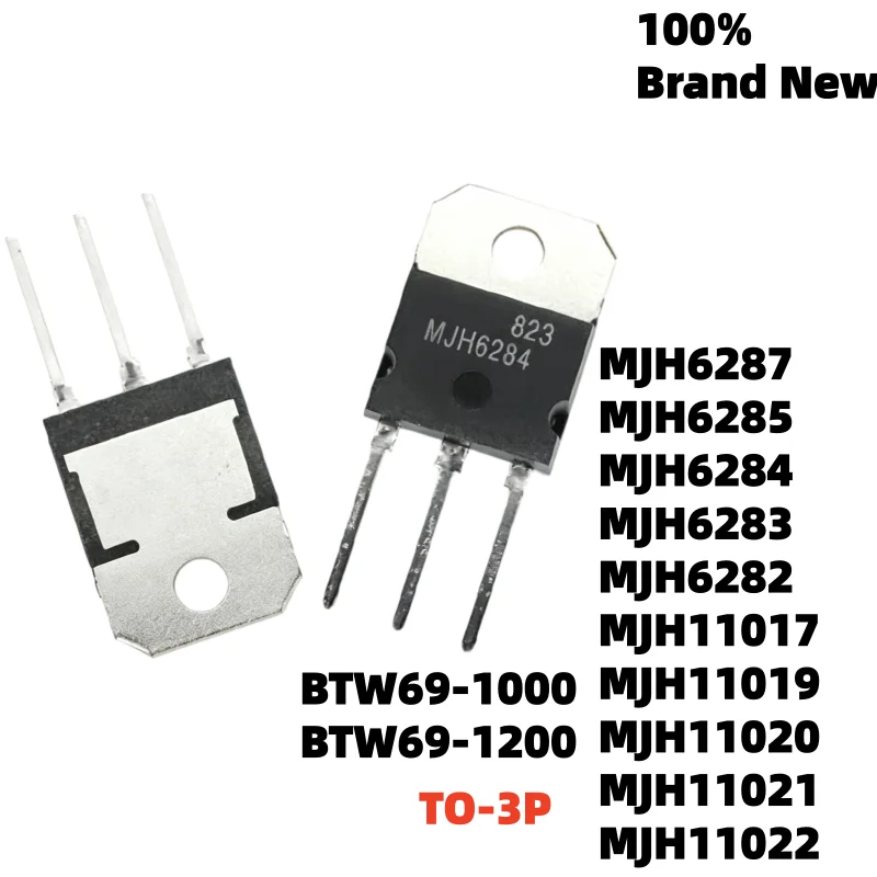 5pcs/ NEW BTW69-1000 BTW69-1200 MJH6282 MJH6283 MJH6285 MJH6287 MJH11022 MJH6284 TO-3P MJH11019 MJH11020 MJH11017 MJH11021