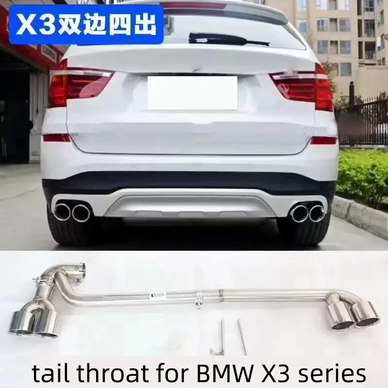 for BMW X3 series F25 upgrade X3M sport Body Kit Front Rear bumper Grill Mask side skirt eyebrow tail throat Car Accessories