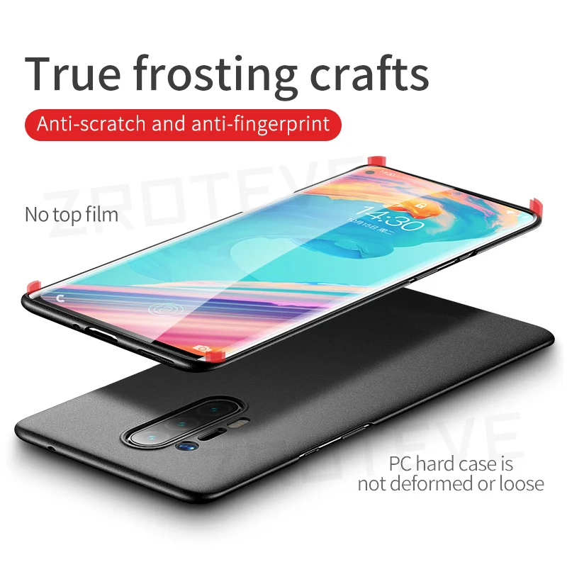 For One Plus Nord2 Case ZROTEVE Slim Frosted Hard PC Cover For OnePlus 8 Pro 8T Nord 2 OnePlusNord2 OnePlus8 5G Phone Cases