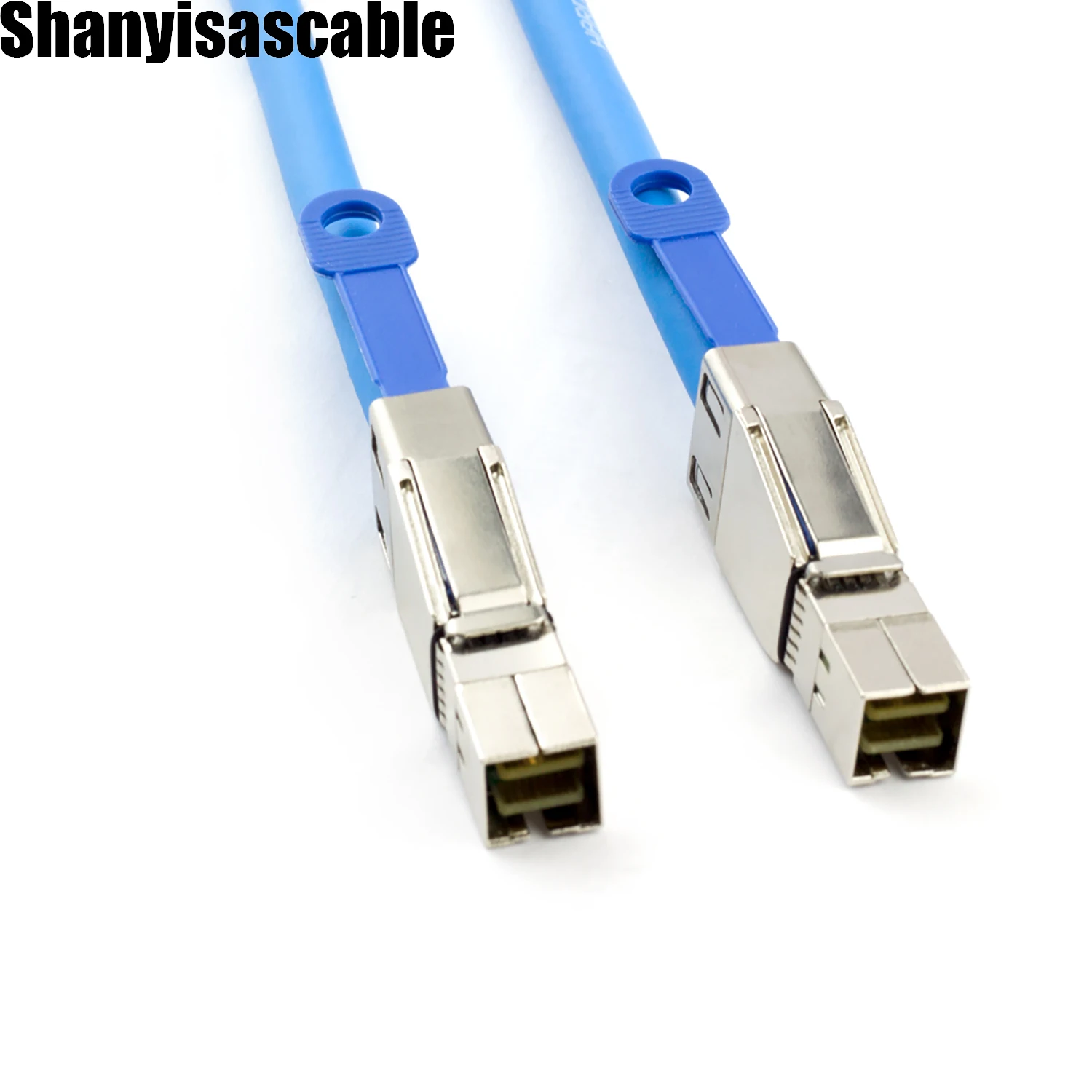 0.5M Blue External Mini SAS HD SFF-8644 to Mini SAS SFF-8644 High Density HD Cable for Hard Disk Server SAN Raid Card