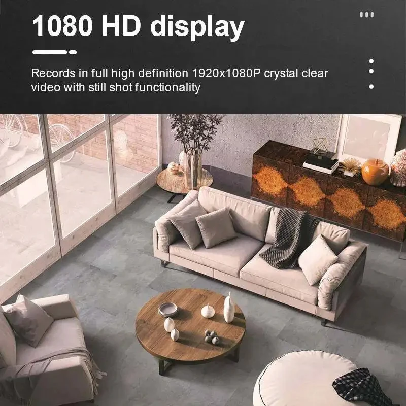 HDQ15 Mini Camera 1080P/2K HD Night Vision Indoor Wifi Camera Security Remote Viewing Cam support Video Playback Video Calling