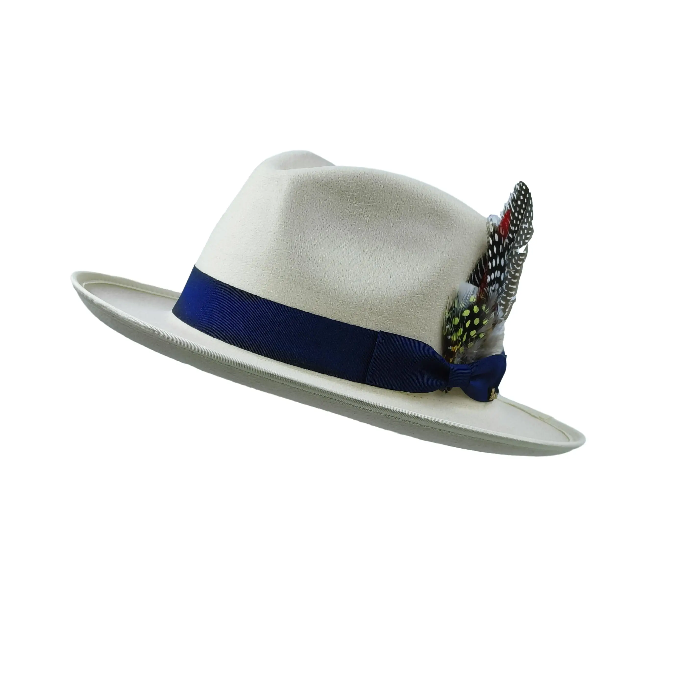 Okrycie krzywe z piórami klasyczna kapelusz fedora dla mężczyzn czapka do hamburgera kokarda w stylu vintage czapka zimowa jesienna sombrero najlepsze kapelusze