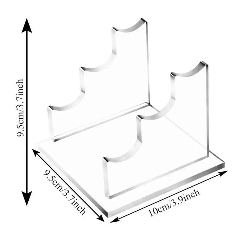 Clear Desk Acrylic Pen Holder Clear Acrylic Support Pen Holder Acrylic Pen Display Stand Clear Pen Rack Eyebrow Pen Support
