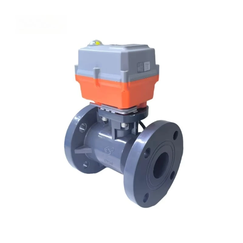

Flange On/off Ball Valve DC AC Electric Actuated Double Flanged Ball Valve Flow Control Valve