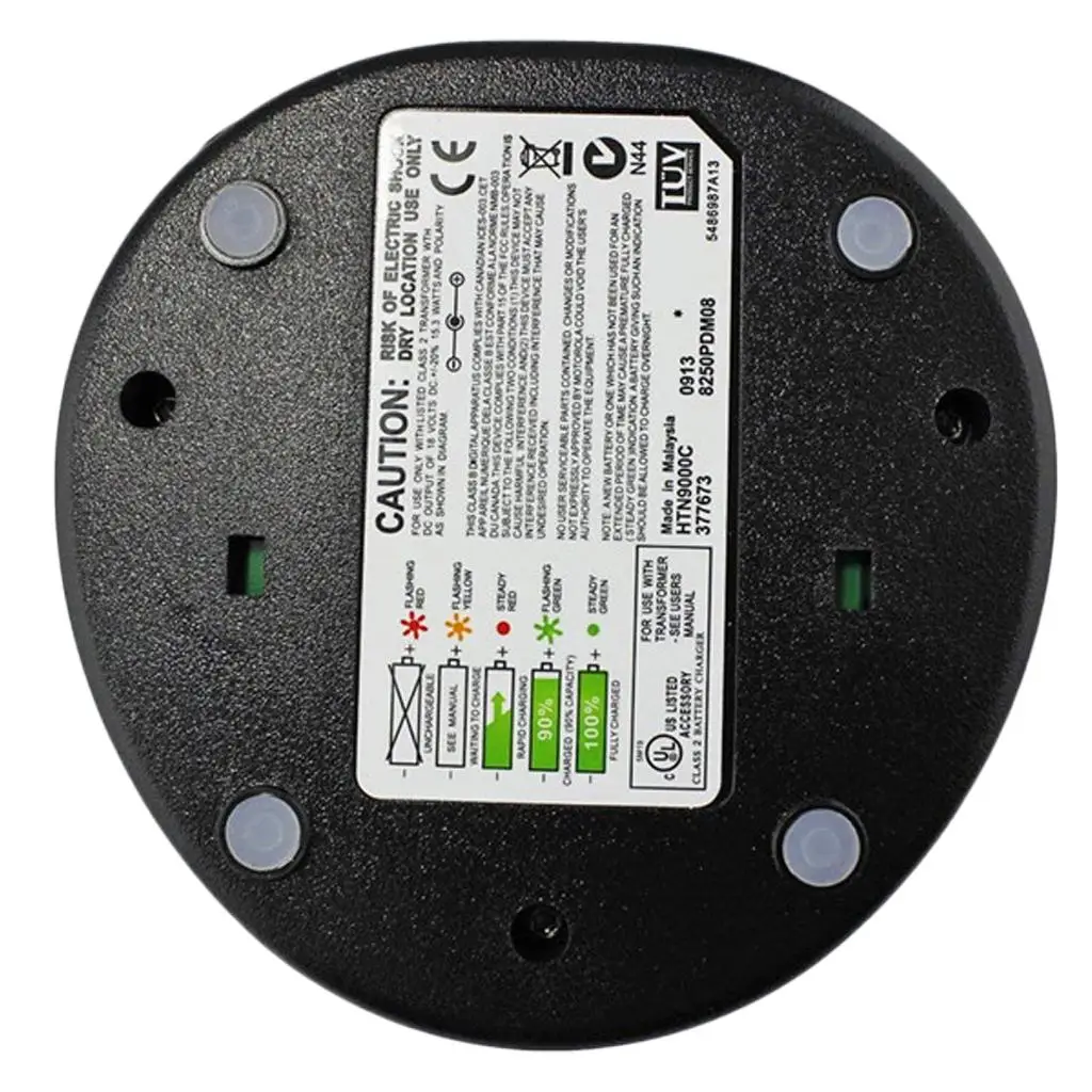 Triple Slot Battery Charger Dock Adapter for Nimh Nicd Li-ion Compatible for Radio for PTX700 MTX9250