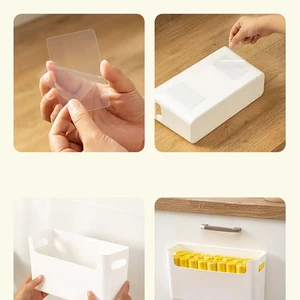 Worthbuy Multifunctional Plastic Kitchen Storage Organization Punch Free Wall, Wallou Cabinet Storage Box For Kitchen Accessorie 10 MAIN SALES KITCHEN MAINTIMENTS - №7