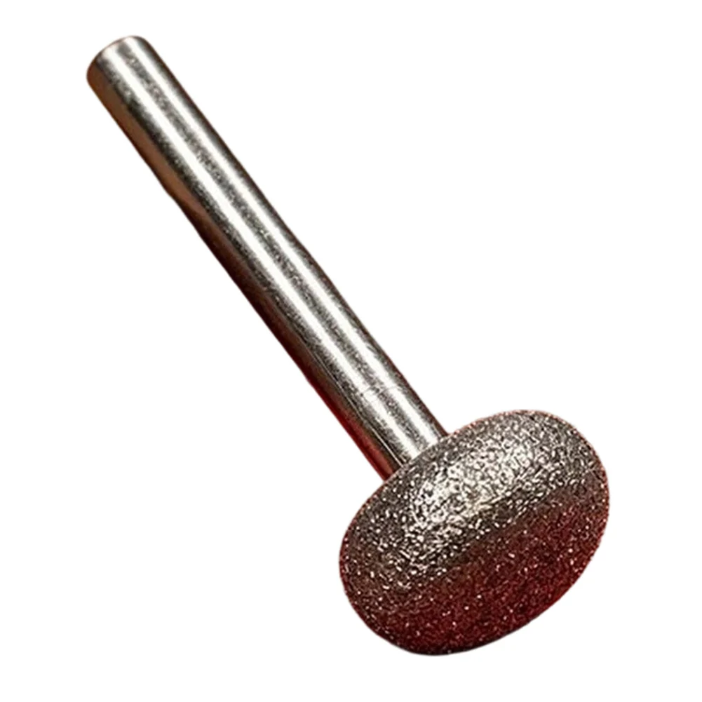 Glass Grinding Tool Diamond Grinding Head For DIY Stone Projects 6mm Shank Diameter 80 Grit Emery For Straight Grinders