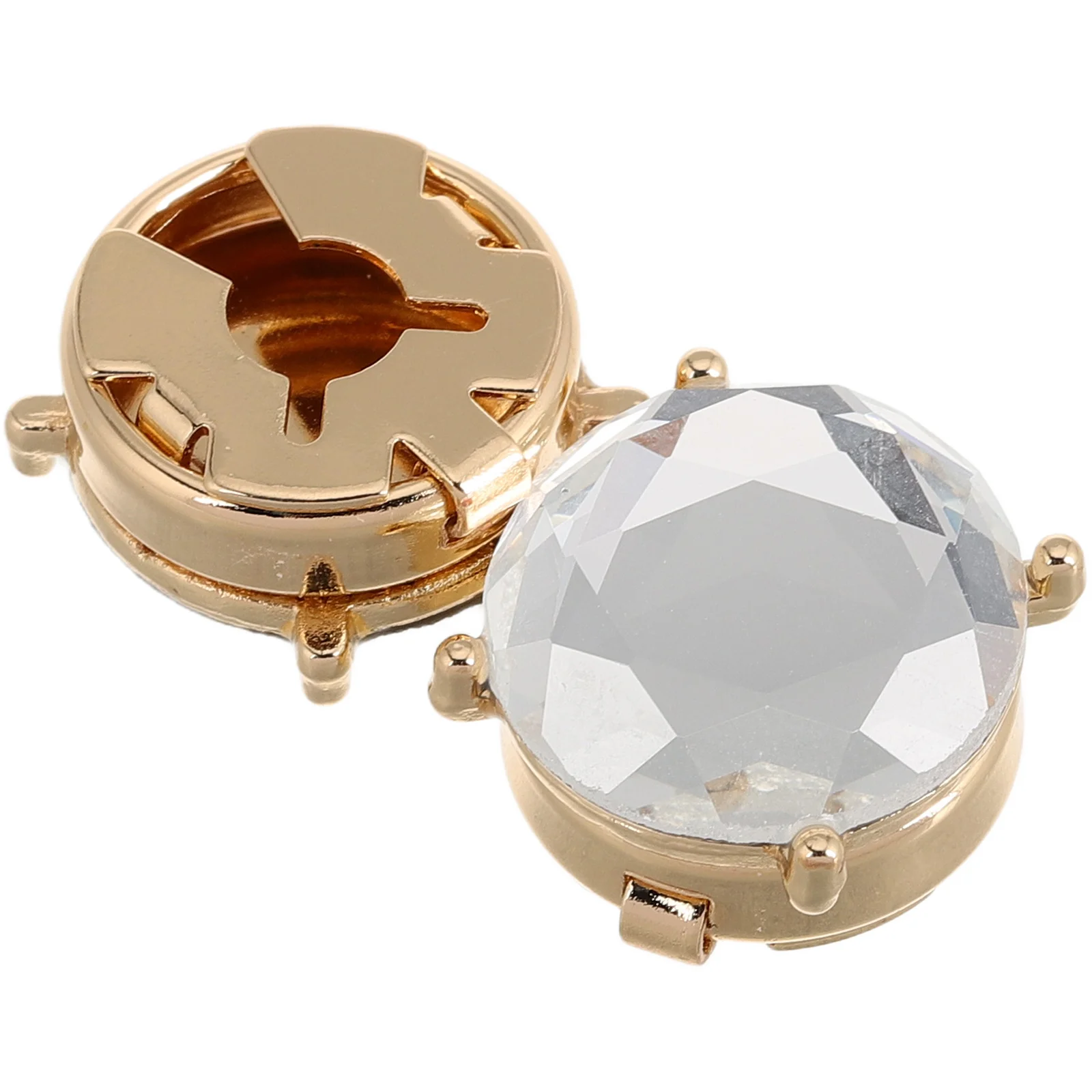 

Flashing Ladies Shirt Cufflinks Man Classical Alloy Men Rhinestone Cuffs Button