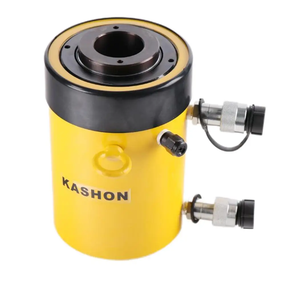 Enerpac Same Double Acting 60 Ton Hollow Plunger Hydraulic Ram Cylinder Jack With Collar Thread