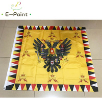 Imperial Standard of Austria-Hungary (Before 1915) Flag 3*3ft (90cm*90cm) Christmas Decorations for Home Flag Banner Gifts