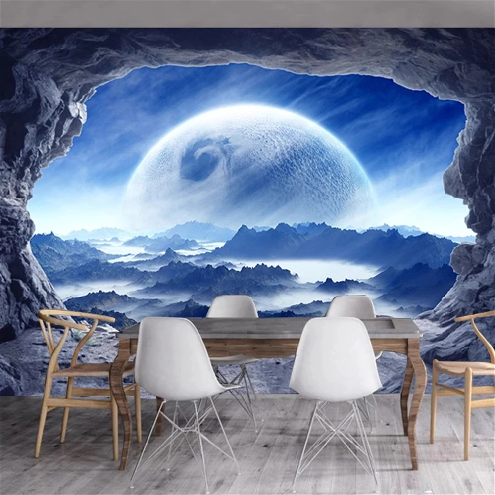 

Пользовательские современные обои с двенадцатью созвездиями для гостиной, спальни, 3D обои с принтом, фон, украшение, наклейка для салона