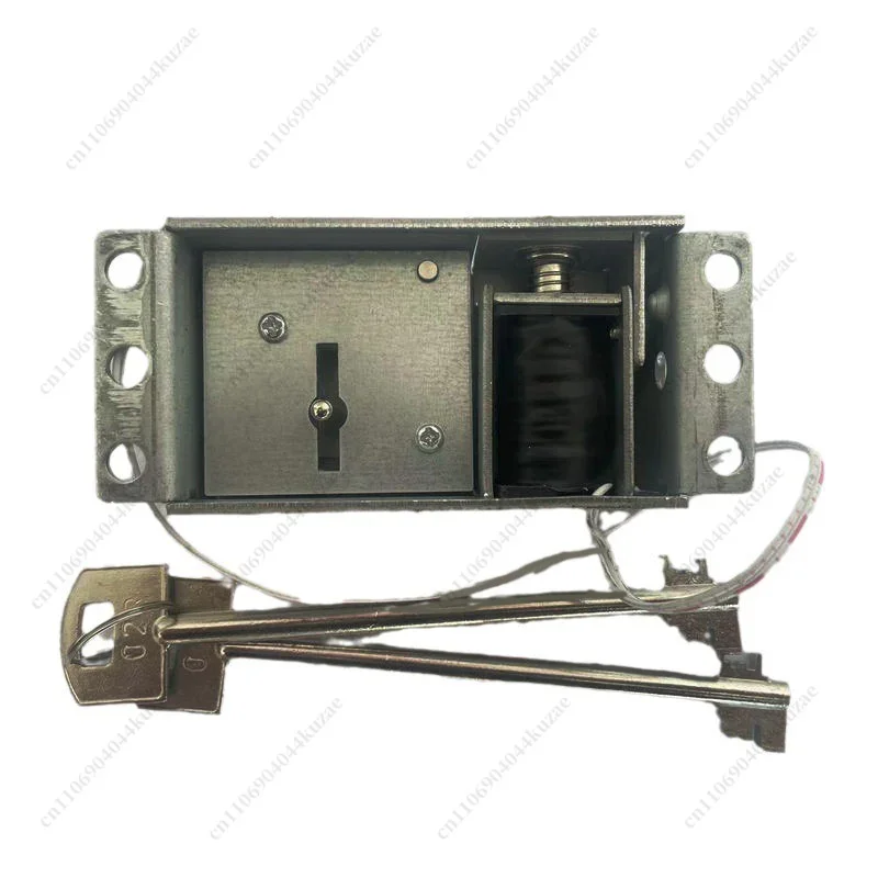 FMT Solenoid Safe Cabinet Lock With Emergency Key Household Security Hardware Accessory