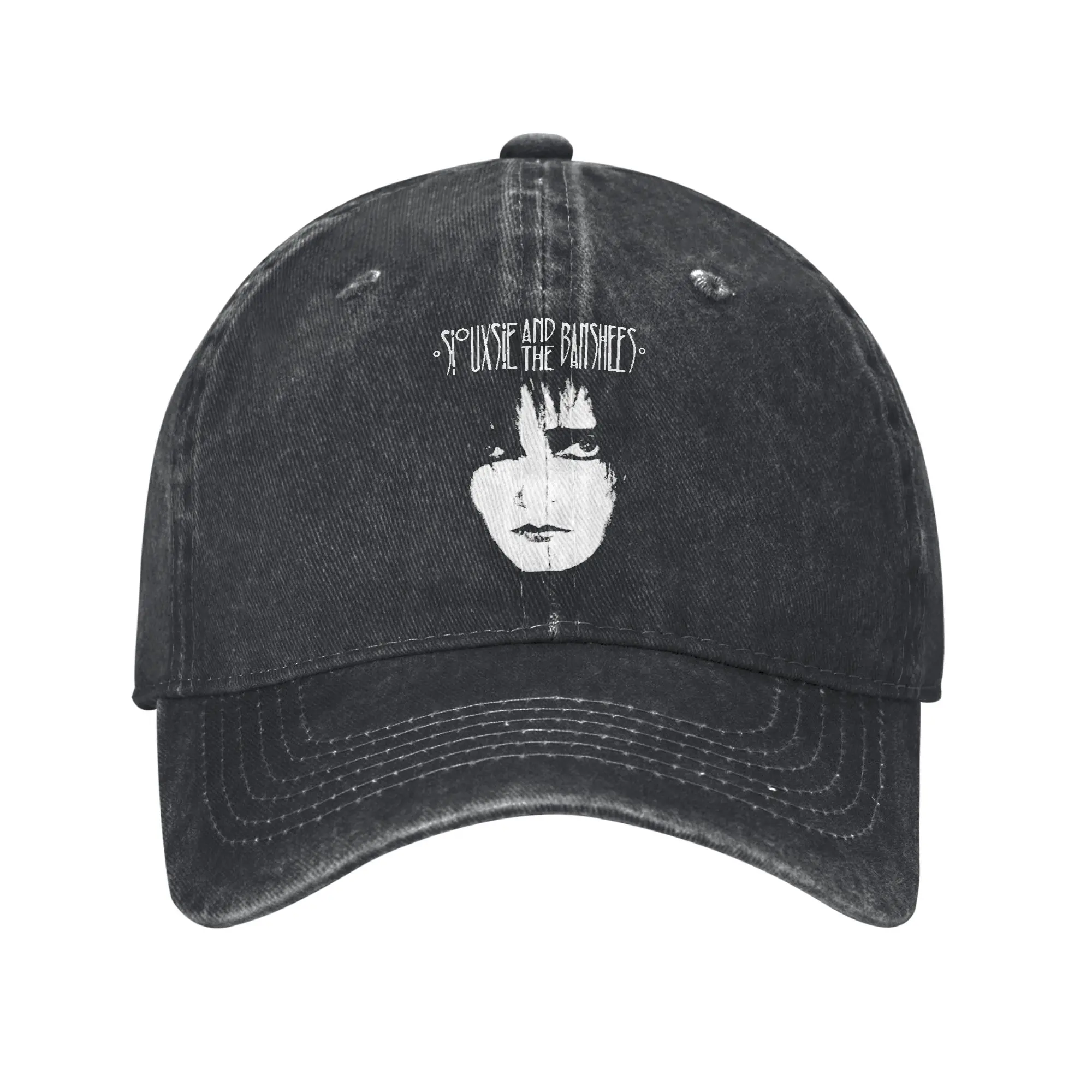 Siouxsie and the Banshees Baseball Cap Casual Distressed Denim Washed Siouxsie Sioux Headwear for Men Women Outdoor Caps Hat