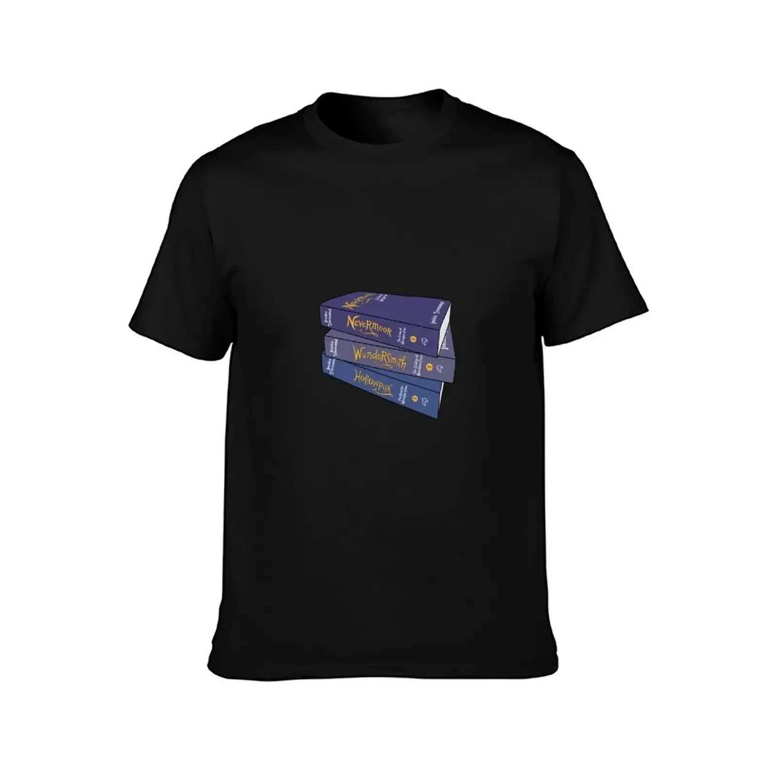 Nevermoor book series stack T-Shirt Soft Durable Cotton T-Shirt