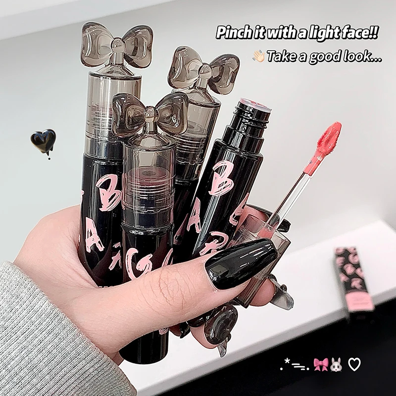 Gege Bear Glass Shine Lipgloss – wasserfester, wischfester, nicht klebriger, saftiger, praller, glänzender Lipgloss für Spiegellippen