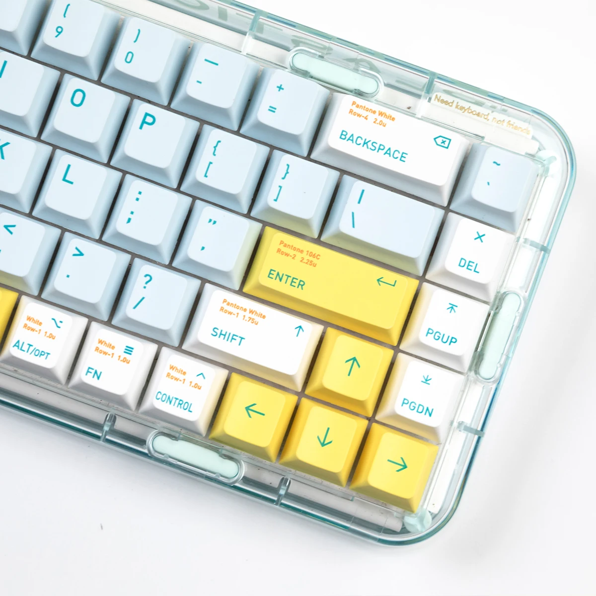 Blue Sky Dream Keycaps 140 keys Dye sublimation Cherry Profile PBT keycaps For Mx Mechanical Keyboard HM66/Mad60/M6lite