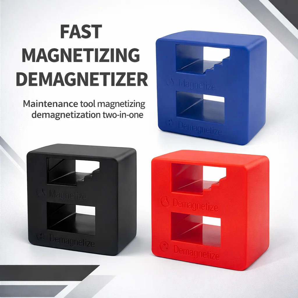 Precision magnetizing and degausser screwdriver magnetizing and degaussing screw two-in-one fast magnetizing and degaussing tool