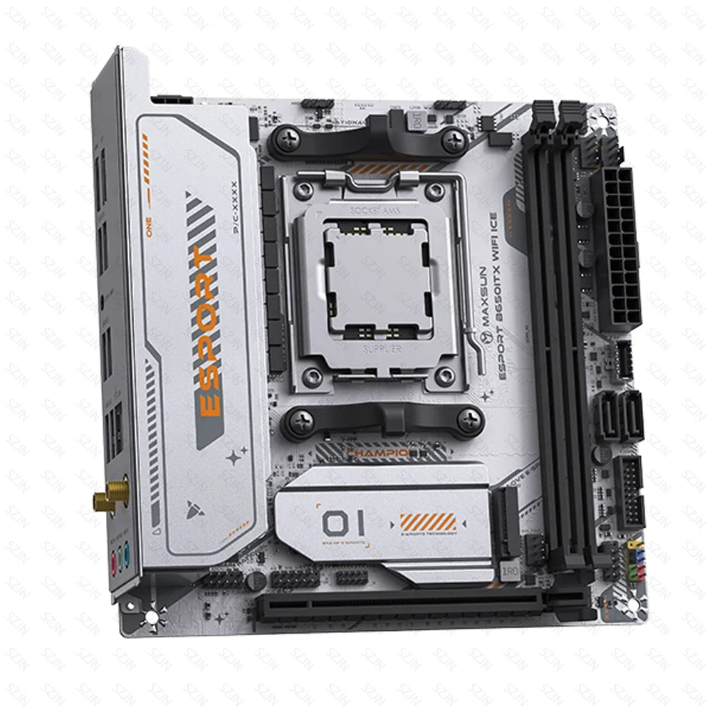 Maxsun B650M ITX マザーボード AM5 ソケット DDR5 デュアルチャネル