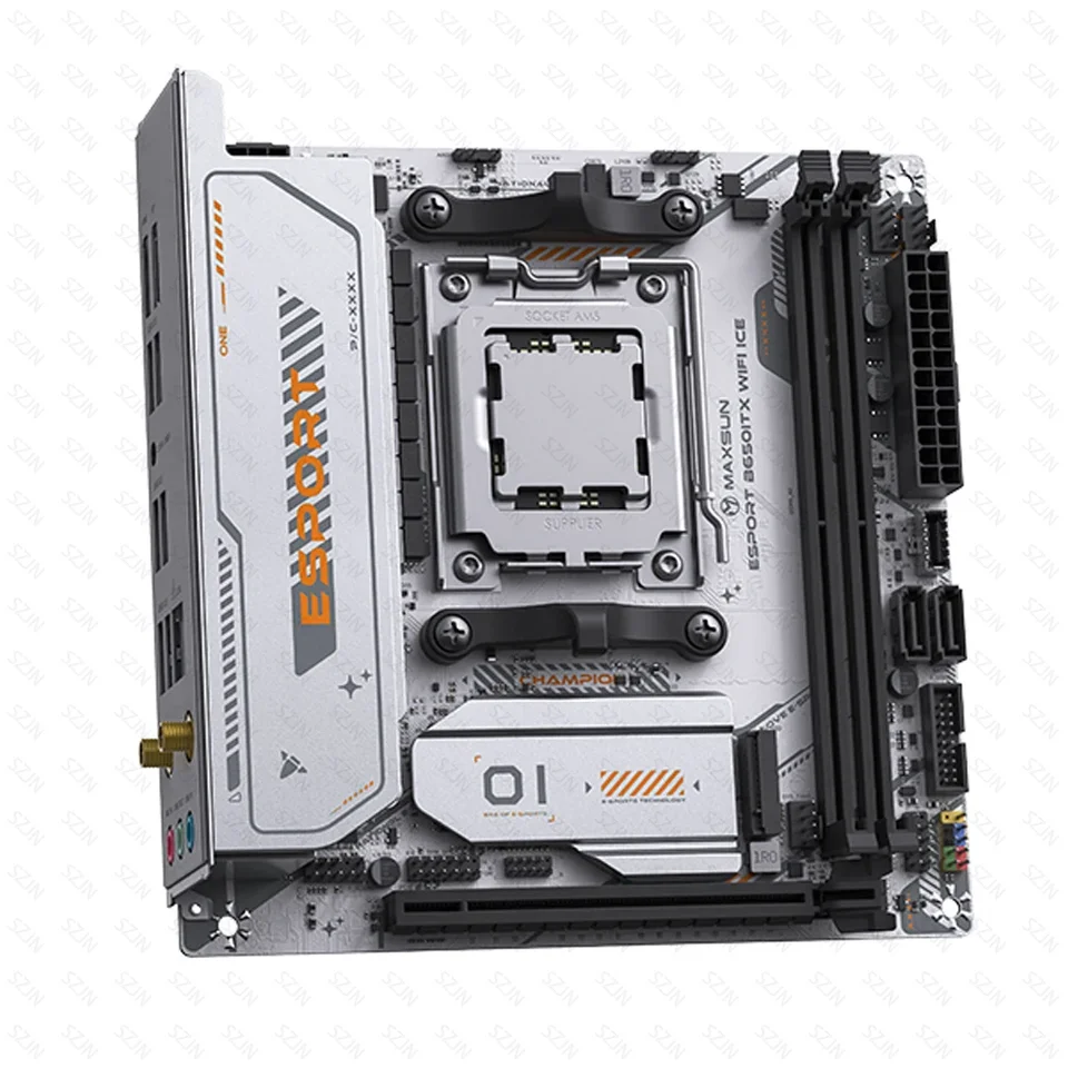 Maxsun B650M ITX マザーボード AM5 ソケット DDR5 デュアルチャネル