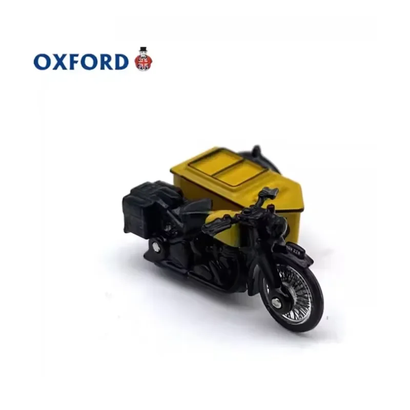 for OXFORD Diecast 1:76 AA Trike Alloy Replica Classic Static Display Collectible Gift Detailed Simulation Vehicle Model Toy