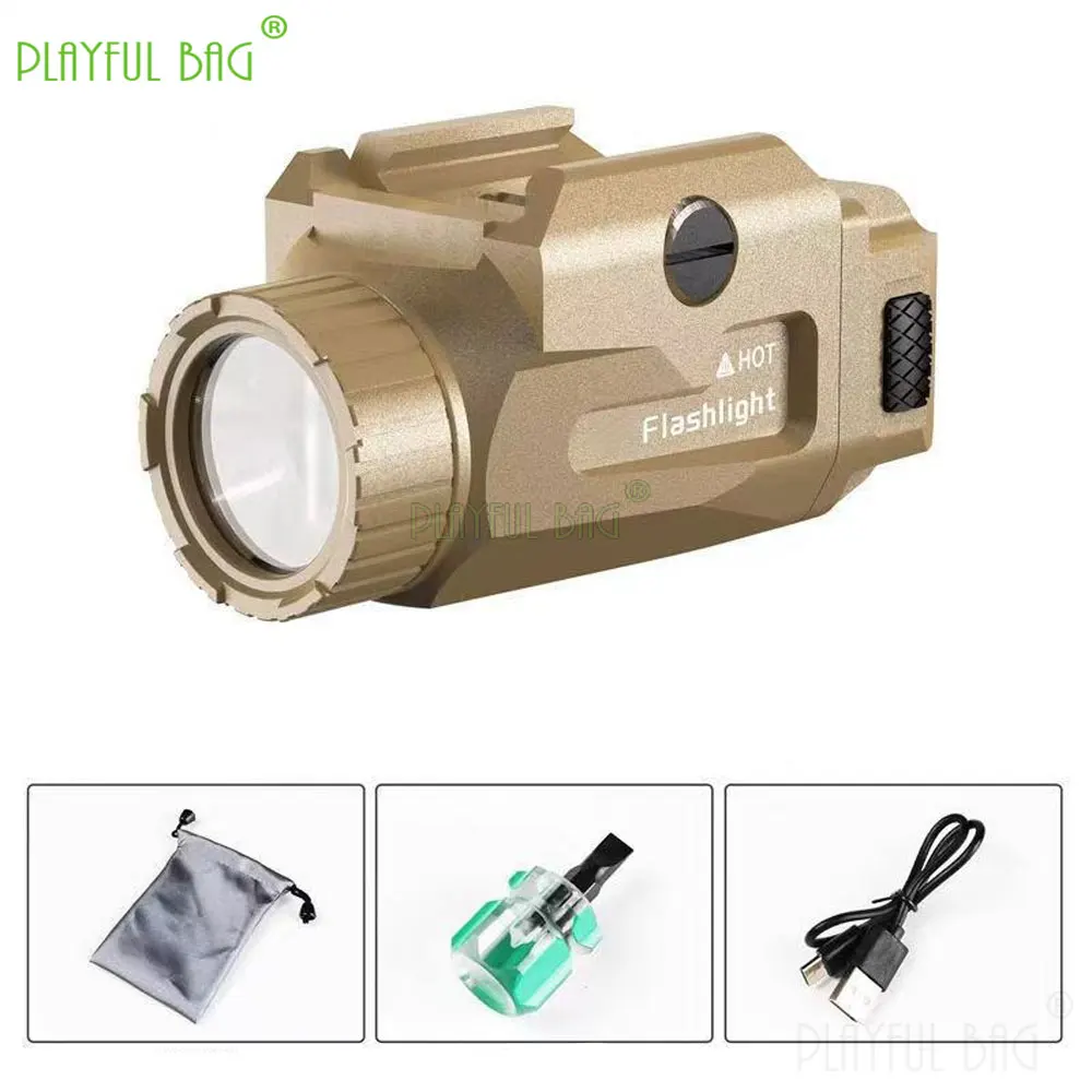 Outdoor Sports MRY LED Flashlight | Strong Burst Mode for G17/G19 Lighting Lamp Game Toy Gun Accessories QQ63