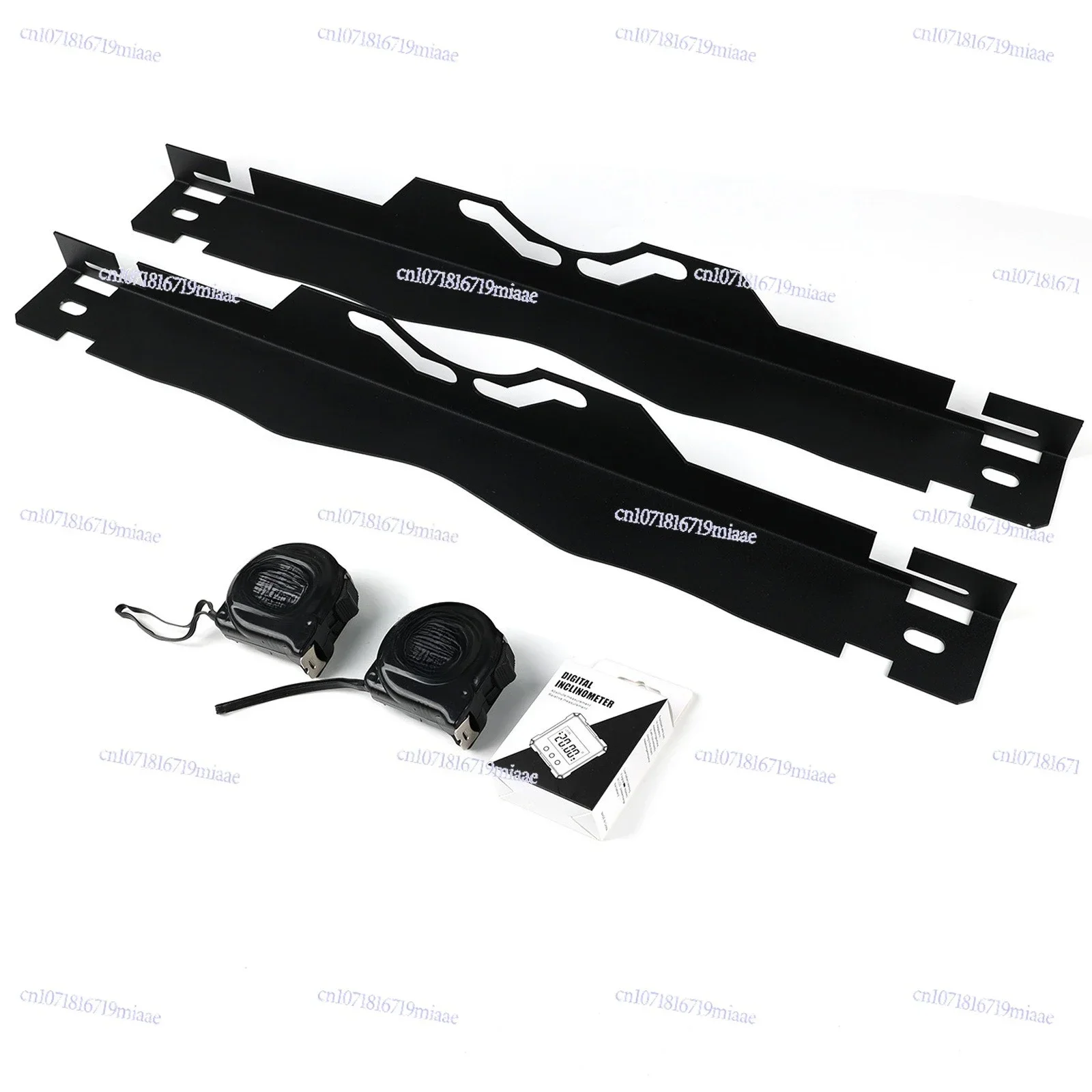 Wheel Alignment Plate Tool Kit Automotive Shoe Head Plate Wheel, Digital Angle Detector