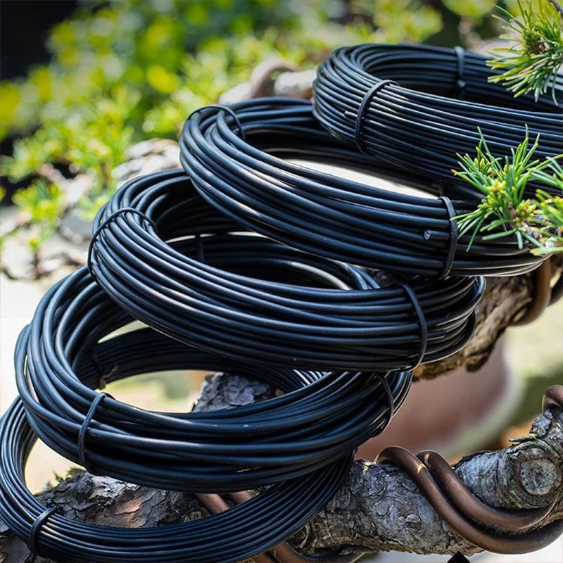Aluminium Bonsai Training Wire 500g Plant Support Bend Fixing String Modelling Tree Training Wires Plant DIY Shaping Accessories