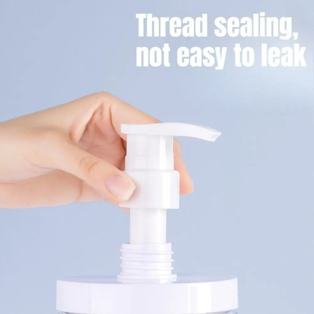 Bouteilles distributrices à pompe vide en PET, grande capacité, distributeur de savon de douche de voyage, bouteille à pression Portable de 500/1000ML, savon liquide