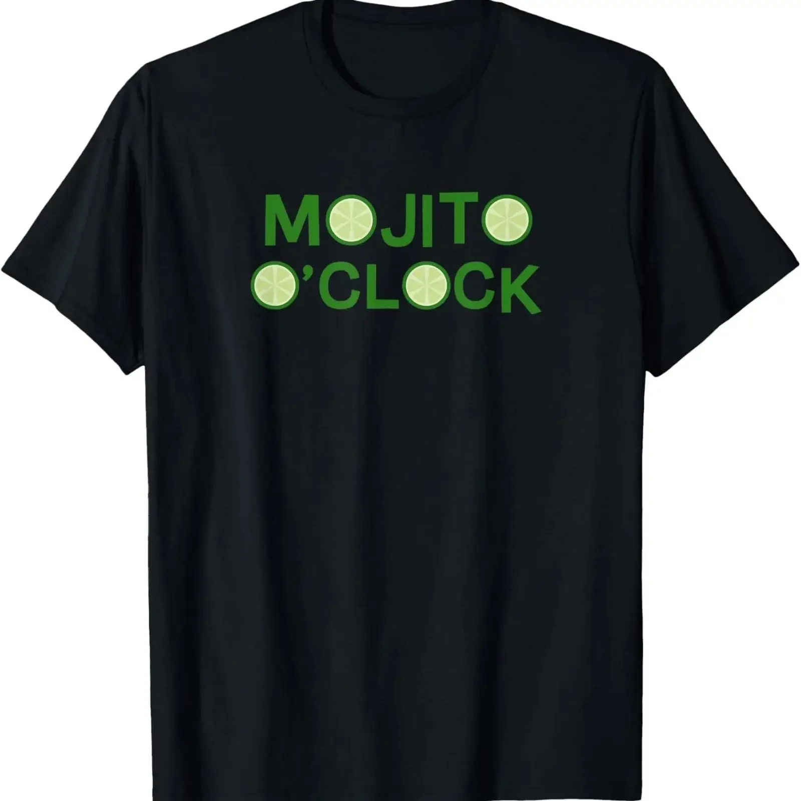 Mojito OClock Rum Lovers Funny Cocktail Day Ju T Shirt vintage Washed Slightly Versatile Unisex Comfortable Casual homme