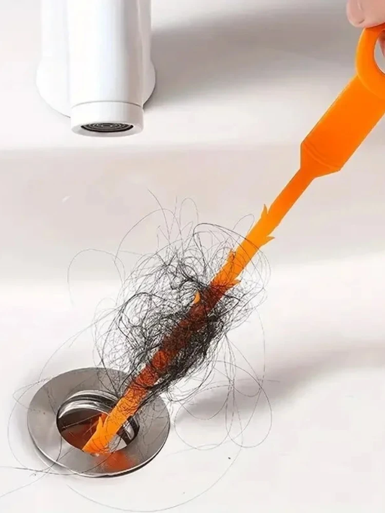 3/5/10PCS Entwässerung Verstopfung Entferner Dusche Reinigen Die Waschbecken Schlange Bad Zubehör Haar Verstopfung Müll kanalisation Bagger Werkzeuge