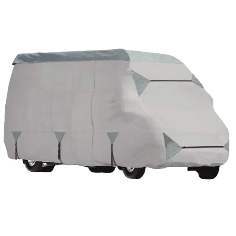 Waterproof UV Resistant Hail Protection Caravan Long Travel Trailer Van Class B RV Cover