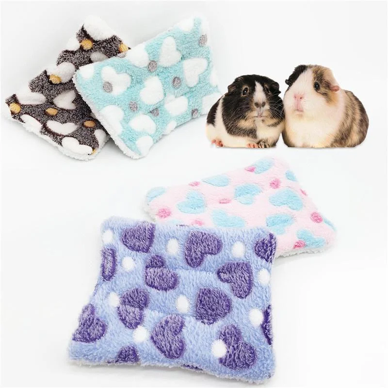 Nest Accessories Small Animal Chinchilla Cushion Squirrel Hedgehog Soft Rug Bed Mat Guinea Pig Hamster Bed House Nest Cage