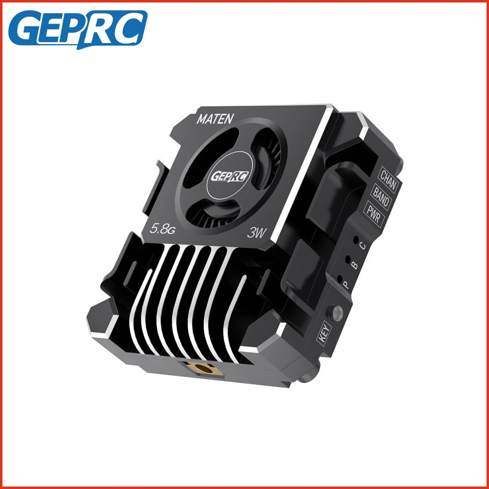 

GEPRC MATEN 4.9-5.8G 3W 2-8S 80CH VTX Pro 30.5*30.5mm FPV VTX