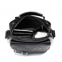 Brand Men Shoulder Bag Men PU Leather Flaps Men's Crossbody Bags Business Flap Male Solid Messenger Bag Travel Bag