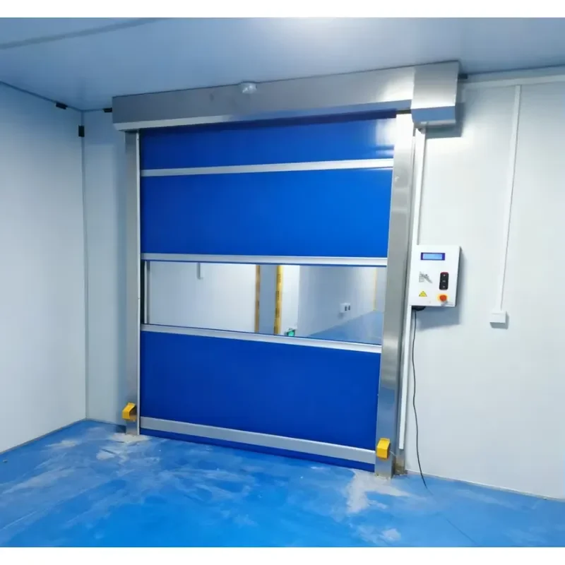 Sales Size and Color Customizable Automatic Fast High-speed Vertical Rolling Shutter Door