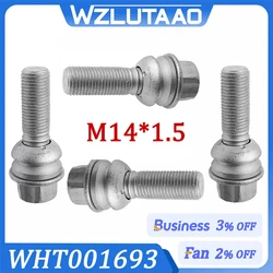 1/4/5 Pcs M14*1.5 Wheel Lug Bolt For Porsche Cayenne VW Touareg Audi Q7 WHT001693 7L0601139A 95536120300 WHT002529 WHT001694A