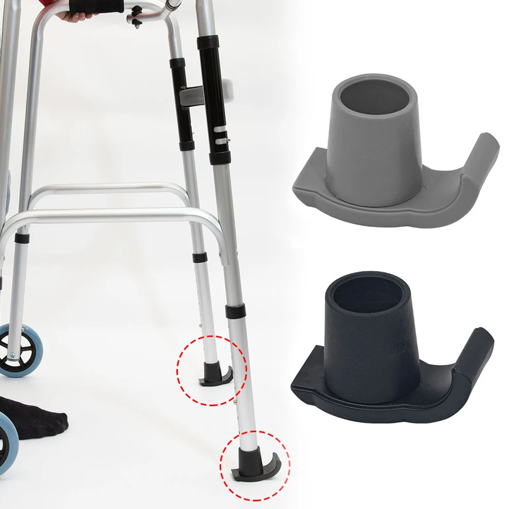 Walking Pad Rubber Tip Non-Slip End Ferrule Cap Bottom Walk Stick Pad For Elderly Walking Aid Foot Cover Crutch Pad 28mm 25mm