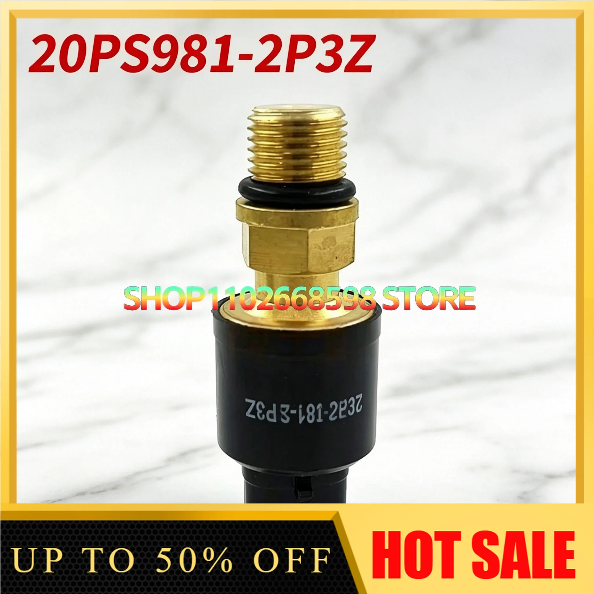 Excavator 150 210 220 215 225-5/7 Automatic Idle Pressure Switch Sensor 20PS981-2P3Z for Construction Equipment