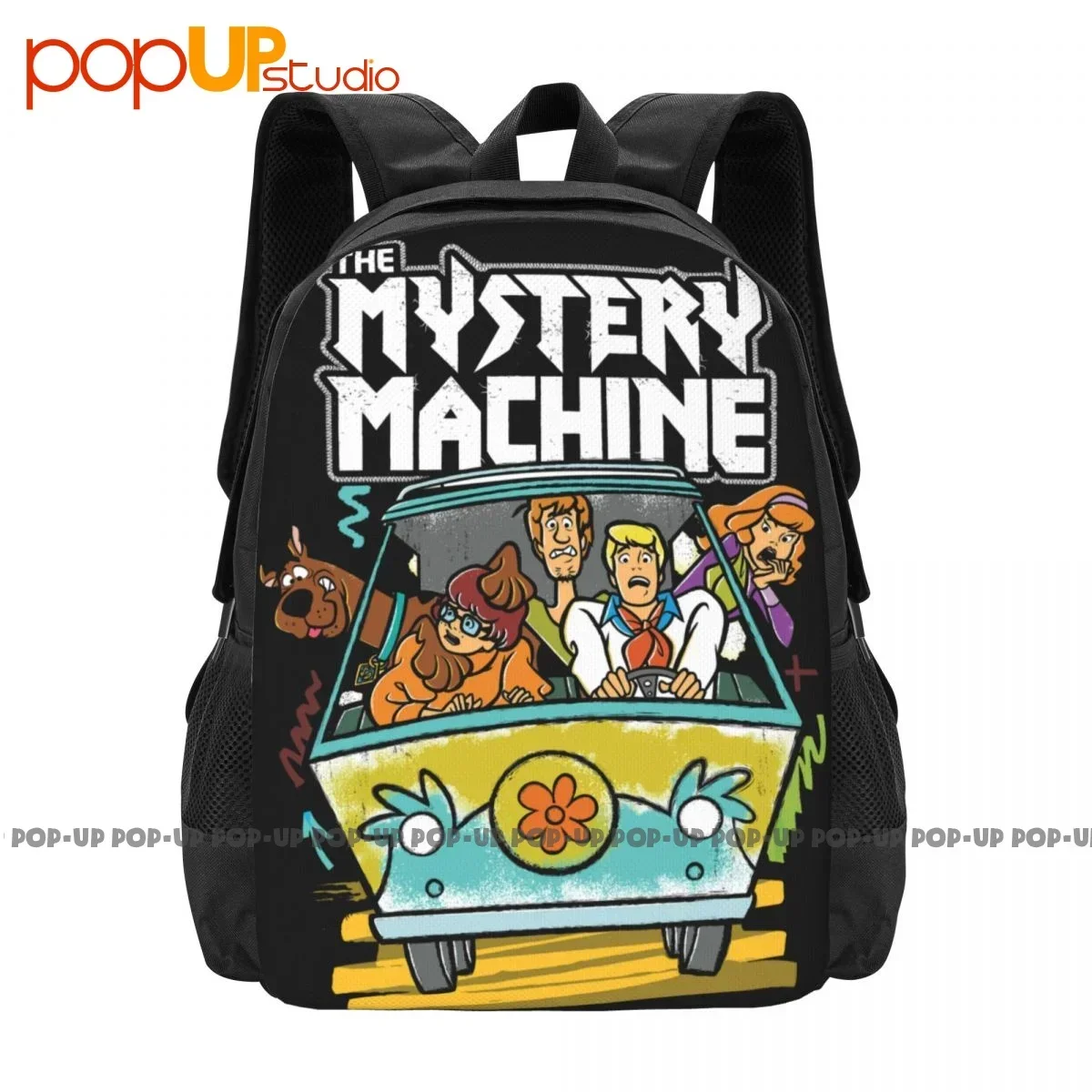 

Sc00By D0O Рюкзак с героями мультфильмов «Таинственная машина», большая вместимость, винтажный тренировочный персонализированный многофункциональный рюкзак