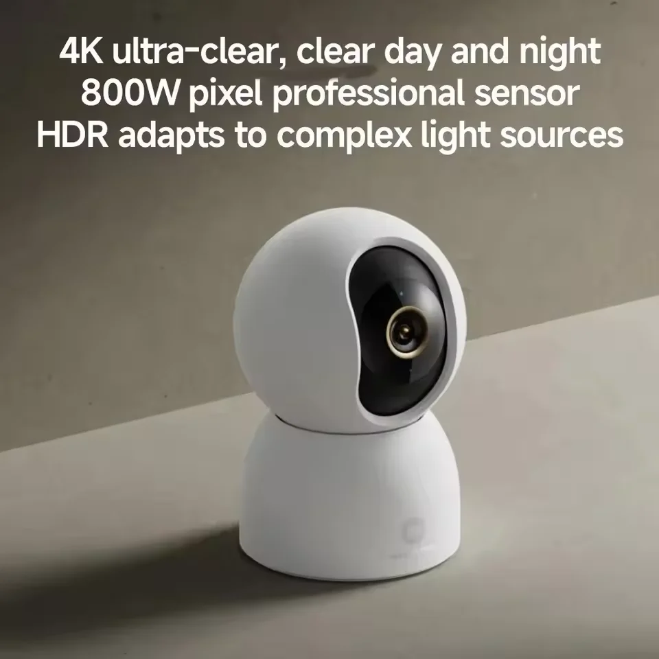Original Xiaomi Smart Camera 4 8MP 4K UHD Indoor Monitoring Remote 360-degree No-dead-angle Night Vision Network Home Camera CN