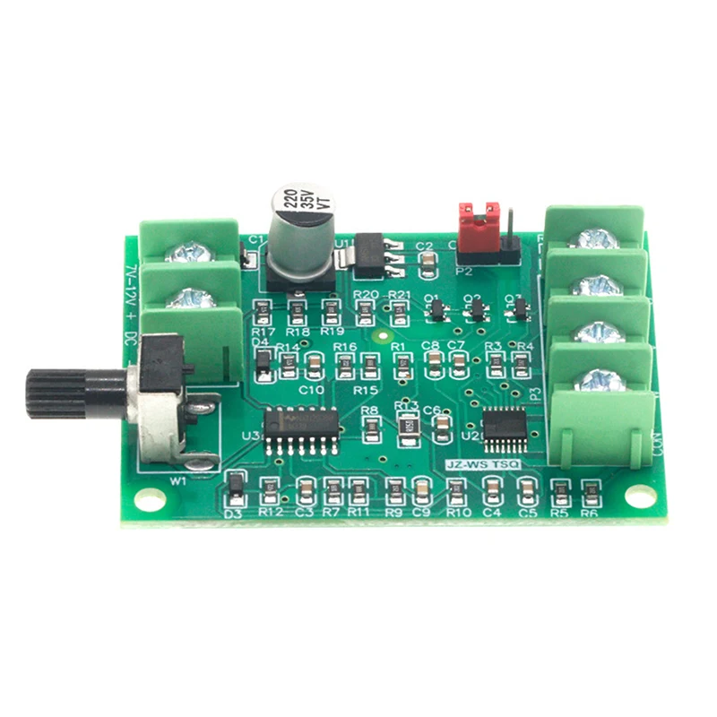 Brushless DC Motor Driver Controller Board Voltage Over Current Protection For Hard Drive Motor DC 7V-12V