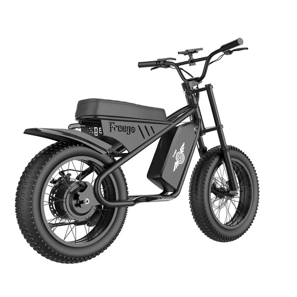 Freego دراجة نارية كهربائية صغيرة للطفل 800 واط محرك خلفي M1 48 فولت ، 10.4AH بطارية دراجة كهربائية الفرامل الهيدروليكية