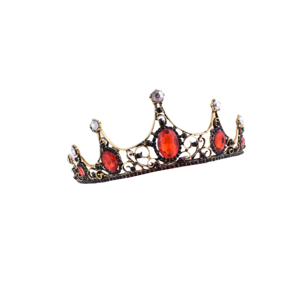 

Rhinestone Hair Accessories Tiara Korean Version Crown for Women Wedding Accessory