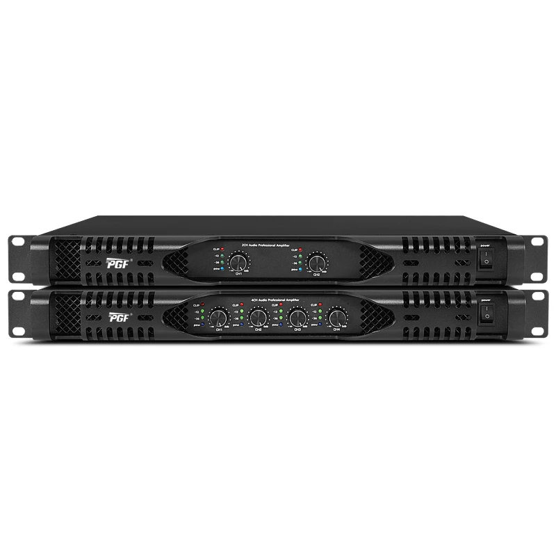 New Arrivals D Class 1U 4 Channels 1300W Power Amplifiers High Powerful 4 Ohm Pro Audio Digital Amplifier
