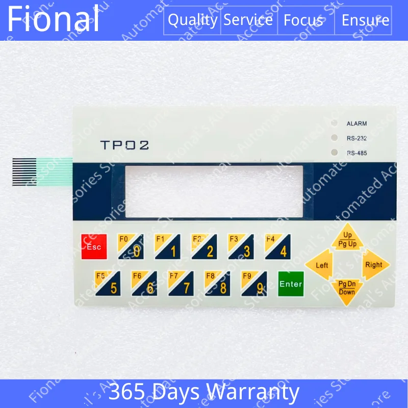 High-Quality New For TP02G-AS1 TP02G Membrane Keypad Film TP02G-AS1 TP02G Button Switch Keyboard