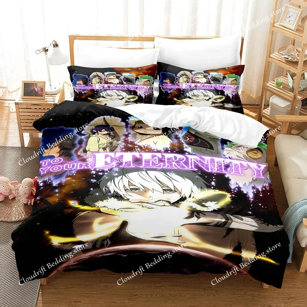 3d Cartoons To Your Eternity Bedding Sets Duvet Cover Set With Pillowcase Twin Full Queen King Bedclothes Bed Linen Home Textile